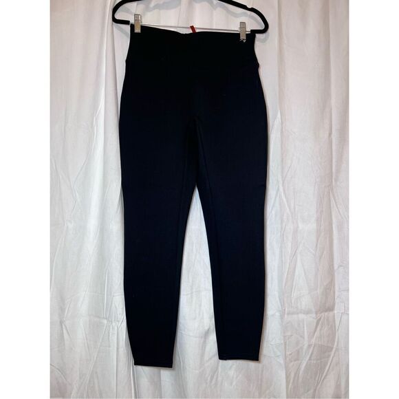 Spanx Women's Black Ponte Ankle Leggings Classic Medium NWOT - Picture 4 of 8